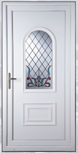 Energy-efficient UPVC door in Lancashire