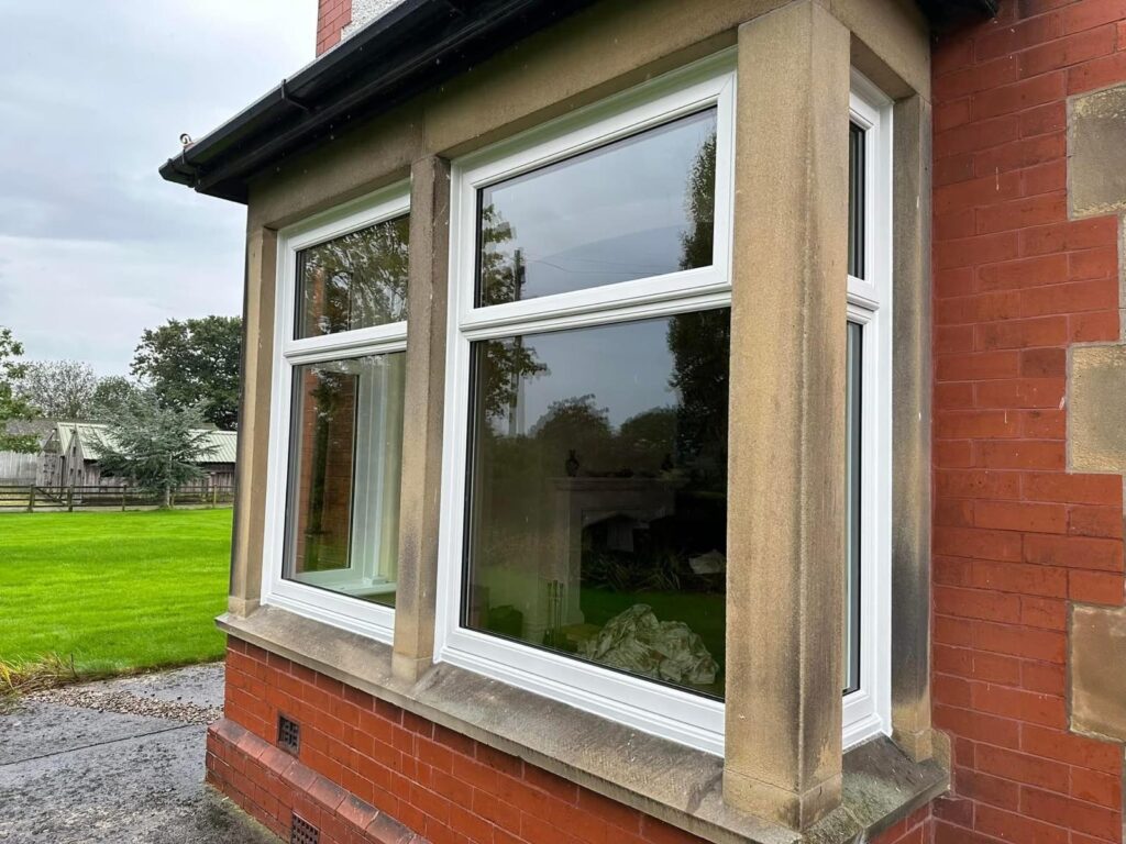 stone bay window glass replacement