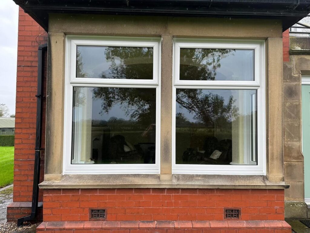 stone bay window glass replacement